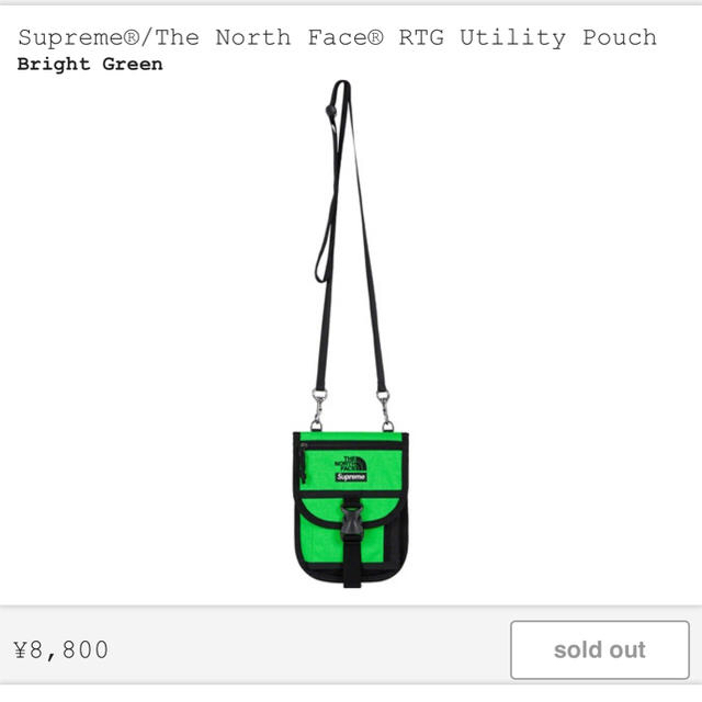 Supreme The North Face RTG Utility Pouch