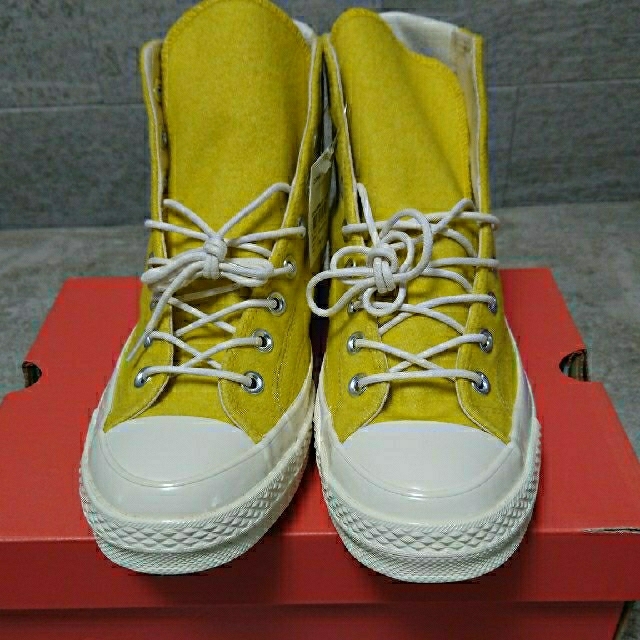 CONVERSE(コンバース)の【新品】CONVERSE chuck 70 retro hi yellow メンズの靴/シューズ(スニーカー)の商品写真