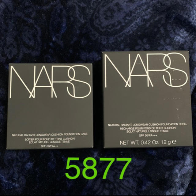 NARS クッションファンデ 5877 ケース付き