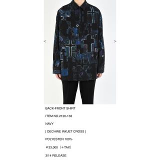 LAD MUSICIAN - LAD MUSICIAN BACK-FRONT SHIRTの通販 by k's shop