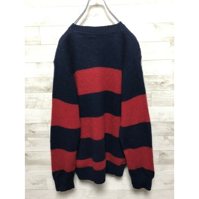 TOMMY HILFIGER(トミーヒルフィガー)の【あたま様】90s トミーヒルフィガー セーター、トラサルディセーター二枚 メンズのトップス(ニット/セーター)の商品写真