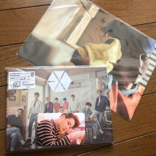 エクソ(EXO)のEXO LOVE ME RIGHT CD 下敷きセット(アイドルグッズ)