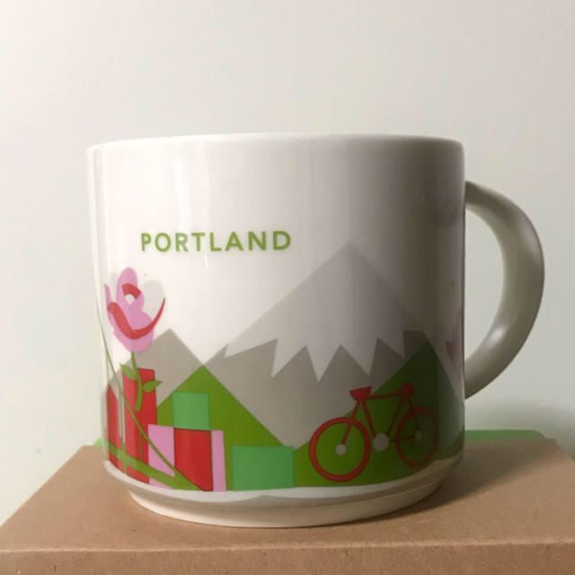 Starbucks Coffee(スターバックスコーヒー)の【Starbucks mug Portland】スタバ好き必見　限定商品 インテリア/住まい/日用品のキッチン/食器(グラス/カップ)の商品写真