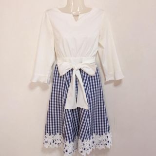 トッコ(tocco)のトッコクローゼット ♡ギンガムチェックワンピース♡(ひざ丈ワンピース)