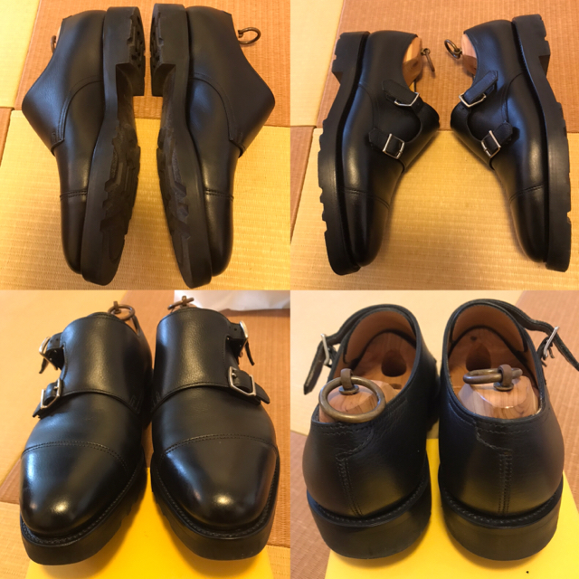 JOHN LOBB(ジョンロブ)の美品 JOHN LOBB  WILLIM 7Dブラックバッファロー メンズの靴/シューズ(ドレス/ビジネス)の商品写真