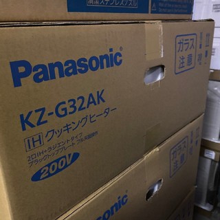 パナソニック(Panasonic)のパナソニック　IHクッキングヒーター　KZ-G32AK(IHレンジ)