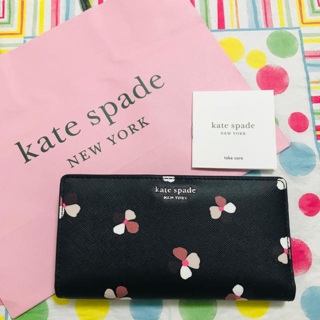 【新品・未使用】Kate spade ケイトスペード 薄型 長財布財布