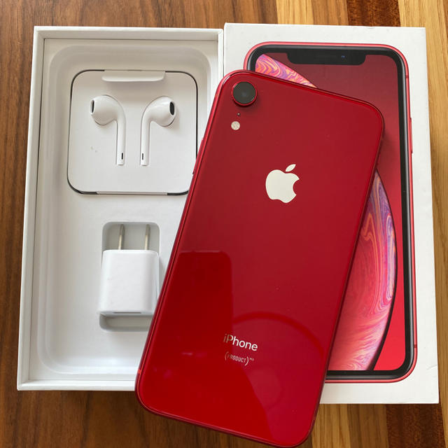 スマートフォン/携帯電話iPhone XR 64G レッド　美品