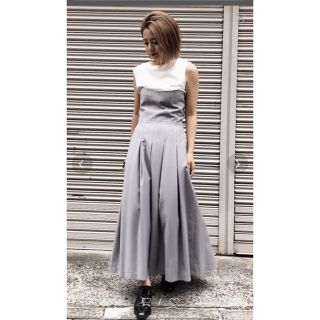 アメリヴィンテージ(Ameri VINTAGE)のSTITCH TUCK DRESS(ロングワンピース/マキシワンピース)