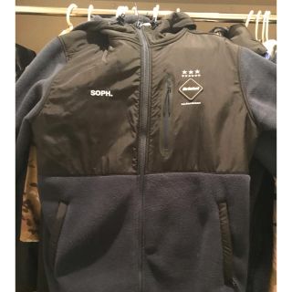 エフシーアールビー(F.C.R.B.)のSOPH. FCRB フリースジャケット　XL 希少サイズ　ネイビー(ブルゾン)