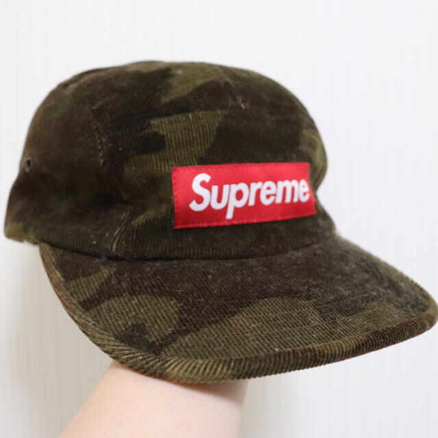 Supreme - supreme cap キャップ コーデュロイ カモフラ 迷彩の通販 by