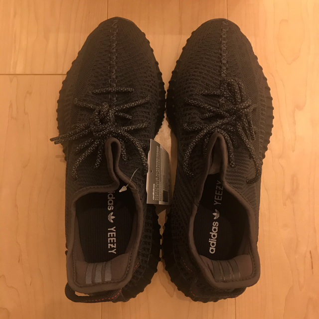 adidas(アディダス)のYeezy Boost 350 v2 BLACK STATIC メンズの靴/シューズ(スニーカー)の商品写真