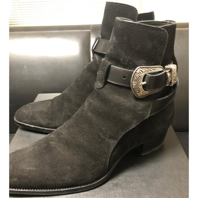 驚きの値段で】 Saint Laurent 定価16万位 サンローラン ウエスタン