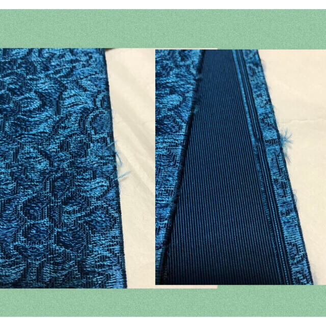 売れました❣️帯★396cm  綺麗なブルー レディースの水着/浴衣(帯)の商品写真