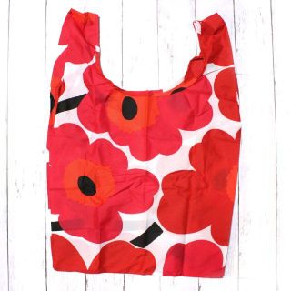 マリメッコ(marimekko)のマリメッコ エコバッグ　ピエニウニッコ レッド(エコバッグ)