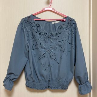 ダブルクローゼット(w closet)のなな様専用 w closet レース ブラウス(シャツ/ブラウス(長袖/七分))