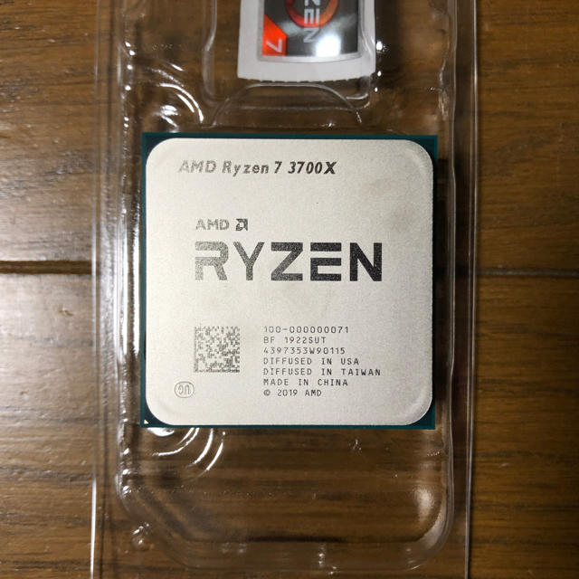 PC/タブレット【即日発送】Ryzen 7 3700X 動作品 欠品無し