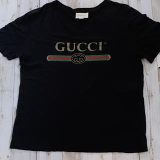 グッチ(Gucci)の正規 グッチ tシャツ ヴィンテージ加工 XL(Tシャツ/カットソー(半袖/袖なし))
