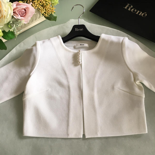 René - PB様ご専用2020年今期新品 ルネRene パールボレロ カーディガン