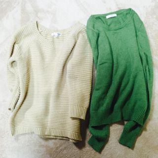 グリーンパークス(green parks)のknit２点♡(セット/コーデ)