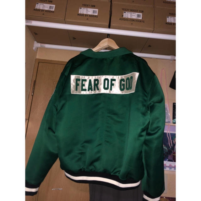 FEAR OF GOD(フィアオブゴッド)のfear of god half zip 限界値下げ メンズのジャケット/アウター(スタジャン)の商品写真