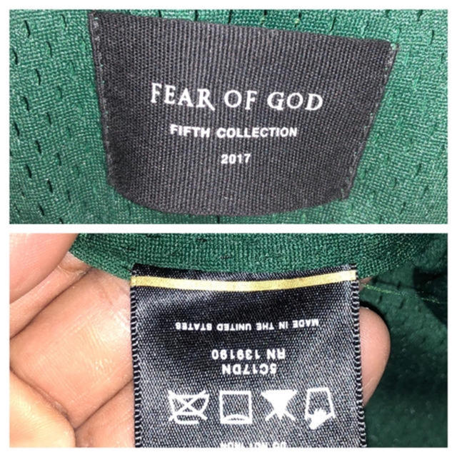 FEAR OF GOD(フィアオブゴッド)のfear of god half zip 限界値下げ メンズのジャケット/アウター(スタジャン)の商品写真