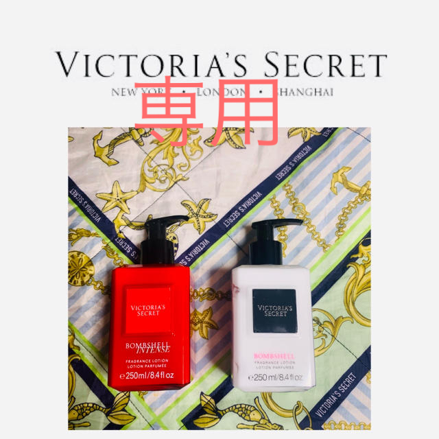 Victoria's Secret(ヴィクトリアズシークレット)のヴィクトリアシークレット　ボムシェル ボムシェルインテンスボディークリームセット コスメ/美容のボディケア(ボディクリーム)の商品写真