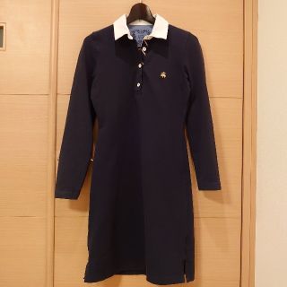 ブルックスブラザース(Brooks Brothers)のBrooksBrothers ラガーシャツワンピース(ひざ丈ワンピース)