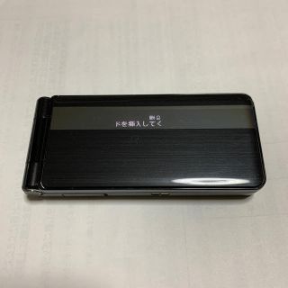 パナソニック(Panasonic)のdocomo P-01J ブラック ドコモ ガラホ ガラケー(携帯電話本体)