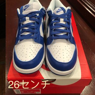 ナイキ(NIKE)のNIKE DUNK LOW  VARSITYROYAL MAX 90 26CM(スニーカー)