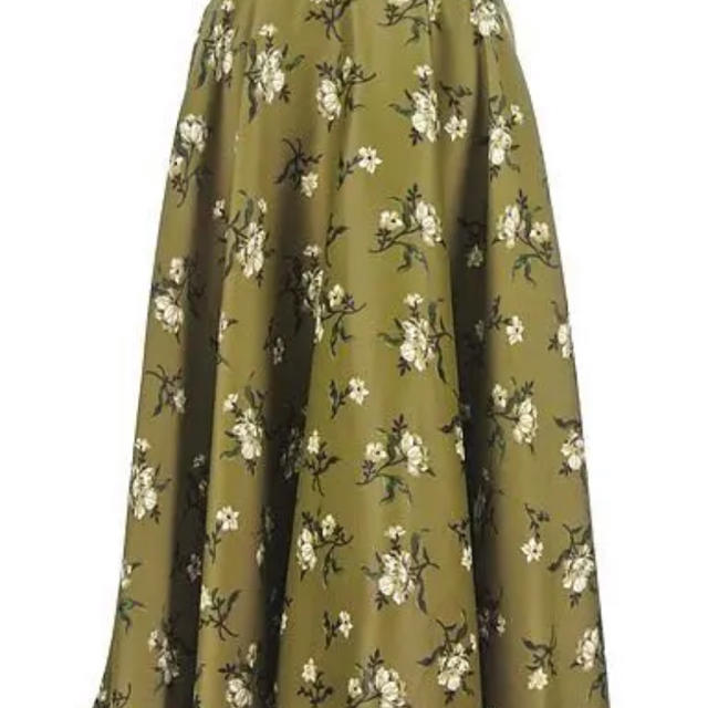moussy(マウジー)のお値下げ！moussy 花柄　フレアロングスカート レディースのスカート(ロングスカート)の商品写真
