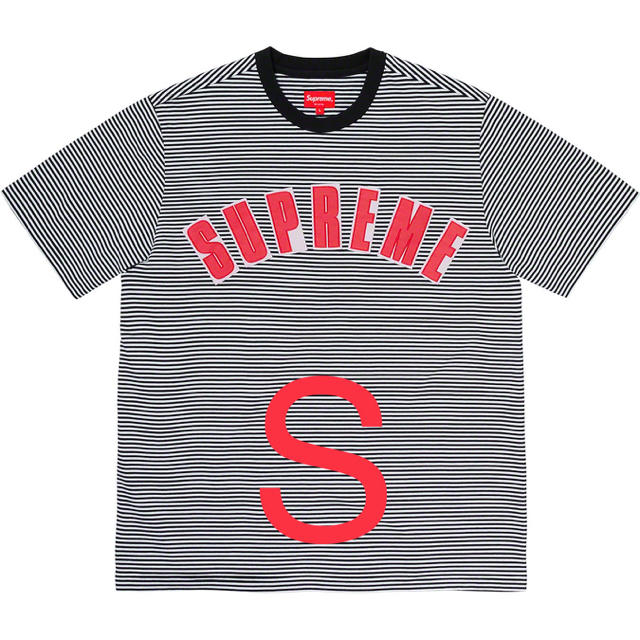 【S】Supreme Arc Appliqué S/S Top