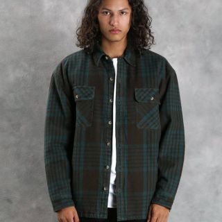 アディダス(adidas)のyeezy season 5 classic flannel shirt(ブルゾン)