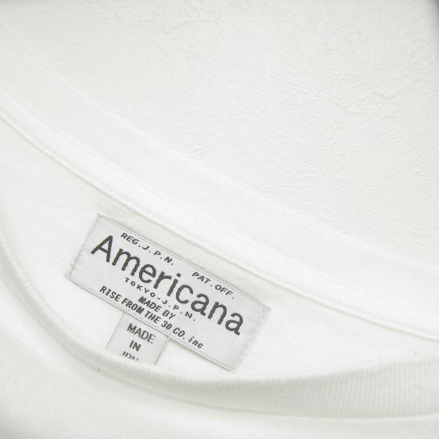 AMERICANA(アメリカーナ)のドゥーズィエムクラス 購入 アメリカーナ ボートネック Tシャツ カットソー レディースのトップス(カットソー(長袖/七分))の商品写真