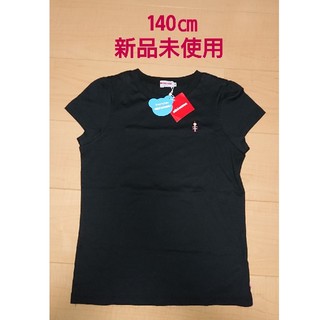 ミキハウス(mikihouse)の新品未使用✨140㎝・半袖・黒・りーなちゃん(Tシャツ/カットソー)