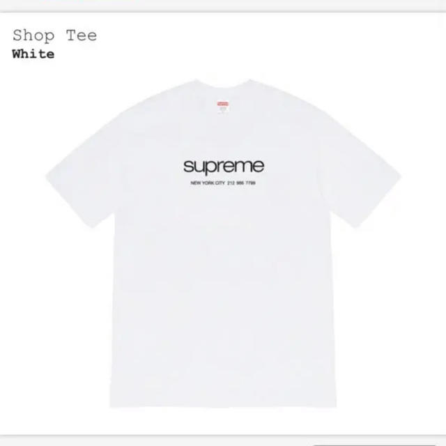 supreme 20ss  shop tee sTシャツ/カットソー(半袖/袖なし)