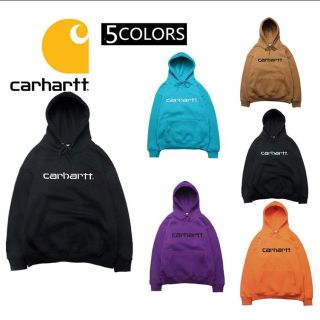 カーハート(carhartt)のカーハート スウェット デカ ロゴ パーカー フーディ carhartt(パーカー)