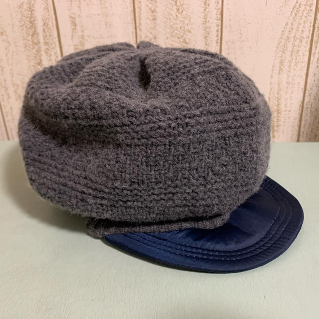 DIESEL(ディーゼル)のDIESELニット帽　キャスケット MADE in ITALY レディースの帽子(ニット帽/ビーニー)の商品写真