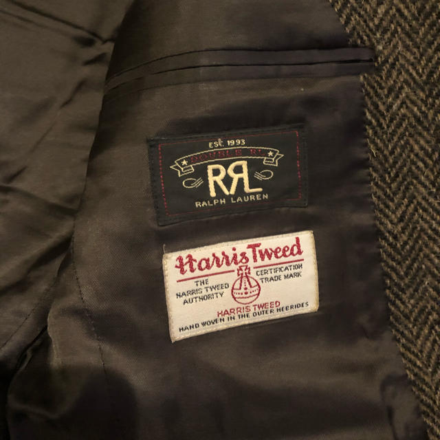 RRL(ダブルアールエル)のRRL 名作 Harris Tweed スポーツ コート ジャケット S メンズのジャケット/アウター(テーラードジャケット)の商品写真