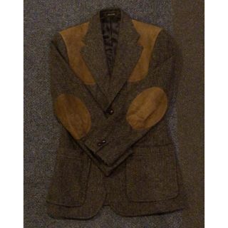 ダブルアールエル(RRL)のRRL 名作 Harris Tweed スポーツ コート ジャケット S(テーラードジャケット)