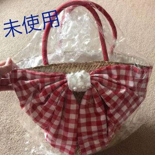 トゥービーシック(TO BE CHIC)の【新品 未使用】To be chic カゴバッグ(かごバッグ/ストローバッグ)