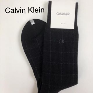 カルバンクライン(Calvin Klein)の新品　Calvin Klein  靴下　メンズ  25〜27  黒(ソックス)