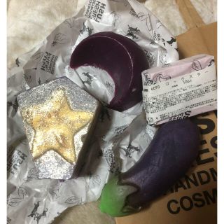 ラッシュ(LUSH)のLUSH☆限定ソープ☆えんクリームおまけ☆(ボディソープ/石鹸)