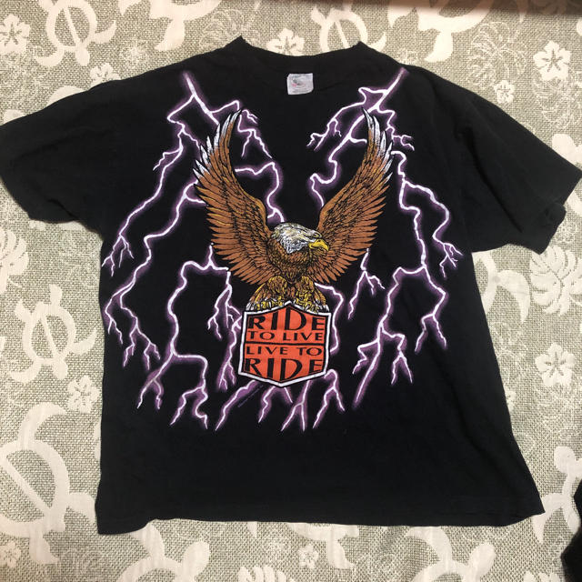 レア!american thunder Tシャツ XL - Tシャツ/カットソー(半袖/袖なし)