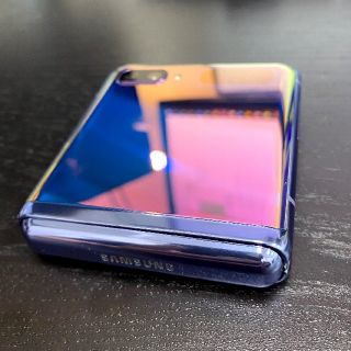 ギャラクシー(Galaxy)のGalaxy Flip Z Simフリー(美品中古)(スマートフォン本体)