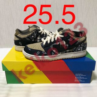 ナイキ(NIKE)のNIKE SB DUNK LOW PRM QS TRAVIS SCOTT(スニーカー)