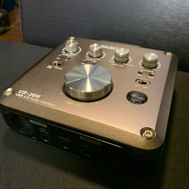 オーディオインターフェイス TASCAM US-366