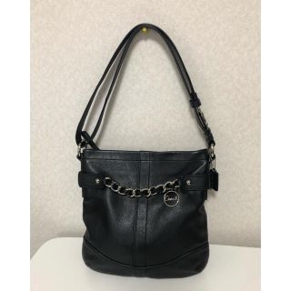 コーチ(COACH)のショルダーバッグ コーチ レザー 黒(ショルダーバッグ)