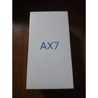 新品未開封品　OPPO AX7 SIMフリー ゴールド(スマートフォン本体)