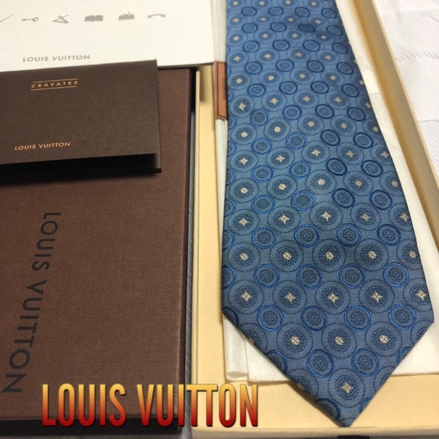 LOUIS VUITTON - ルイ・ヴィトン ネクタイ【美品】LOUIS VUITTON